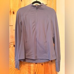 Avia Lavender Light Purple Full-Zip Athletic Jacket